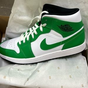 Brand new green air Jordan’s